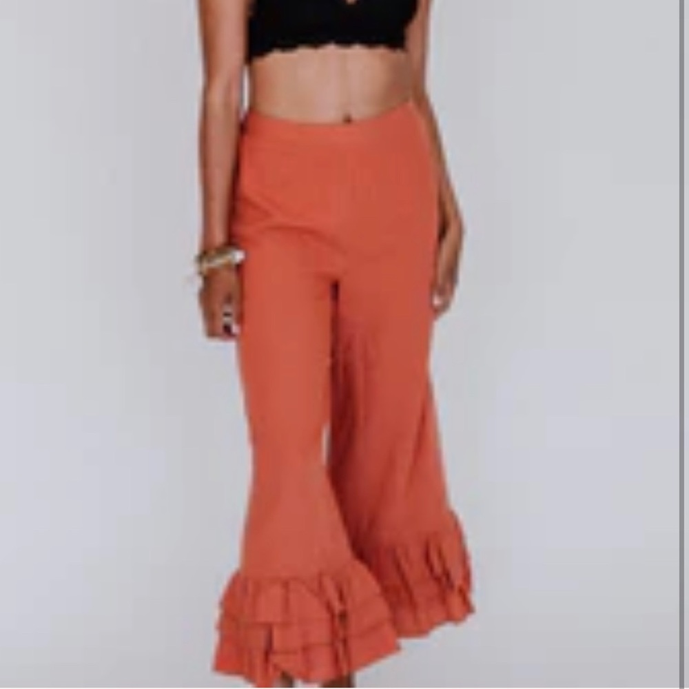 Three Bird Nest Ruffle Pant